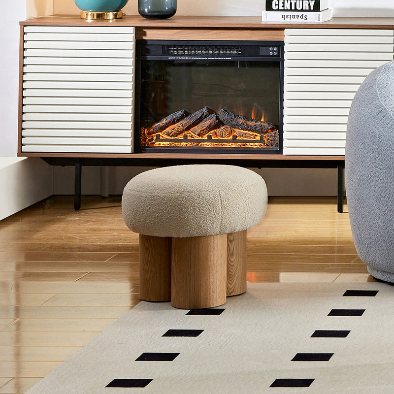 Versatile Mushroom Stool With Cushion by HouseOfZazla