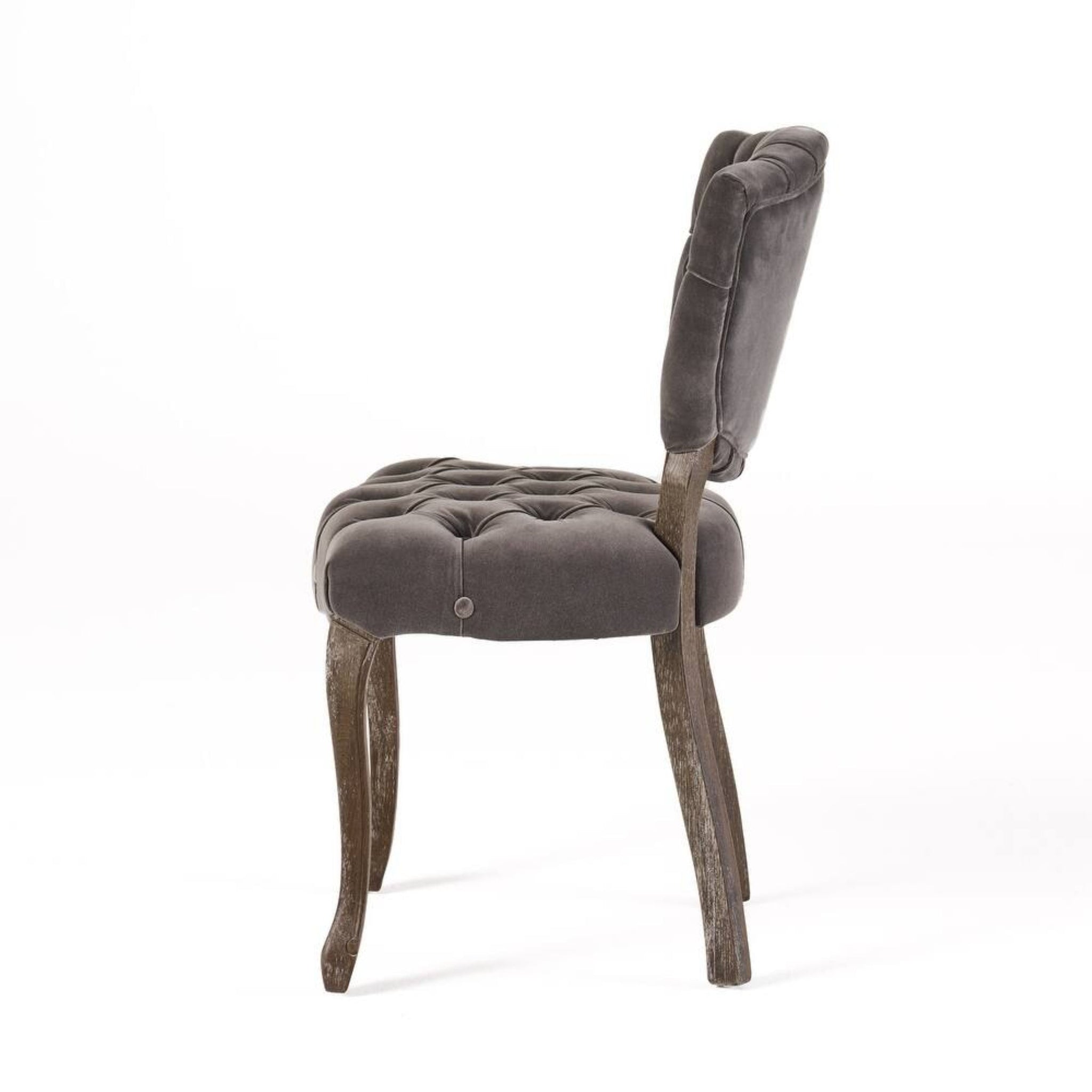 KD Tufted Chair (Set of 2) by HouseOfZazla