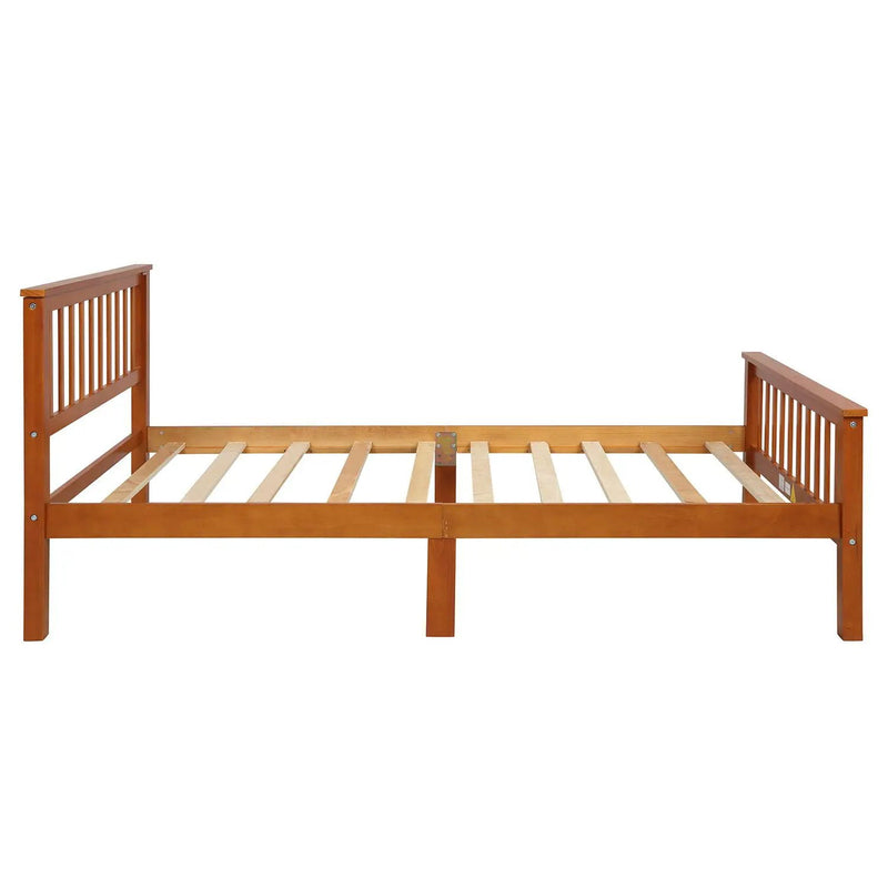 Platform Bed With Headboard And Footboard by HouseOfZazla