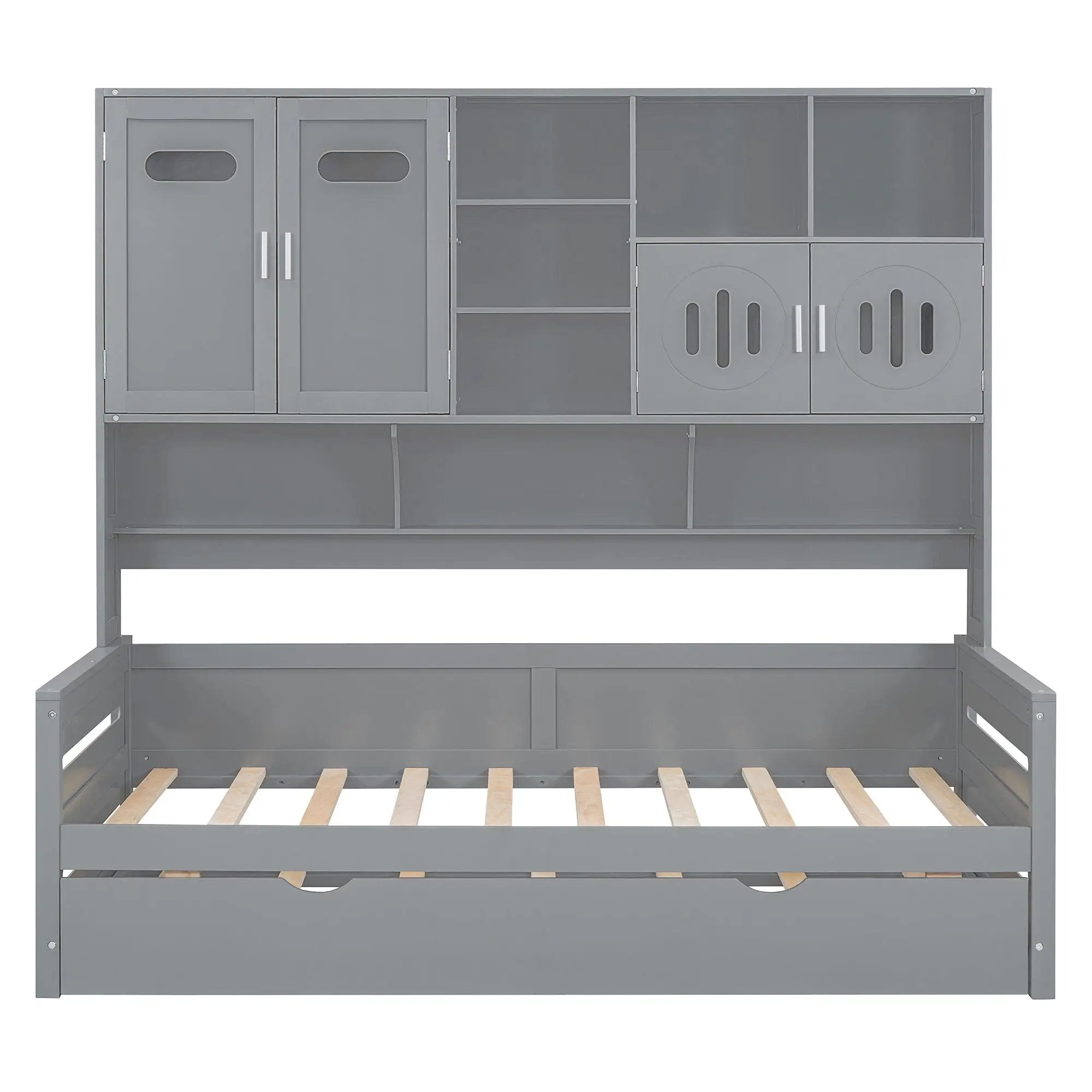 Daybed With All-In-One Cabinet And Shelf by Unique Piece Furniture