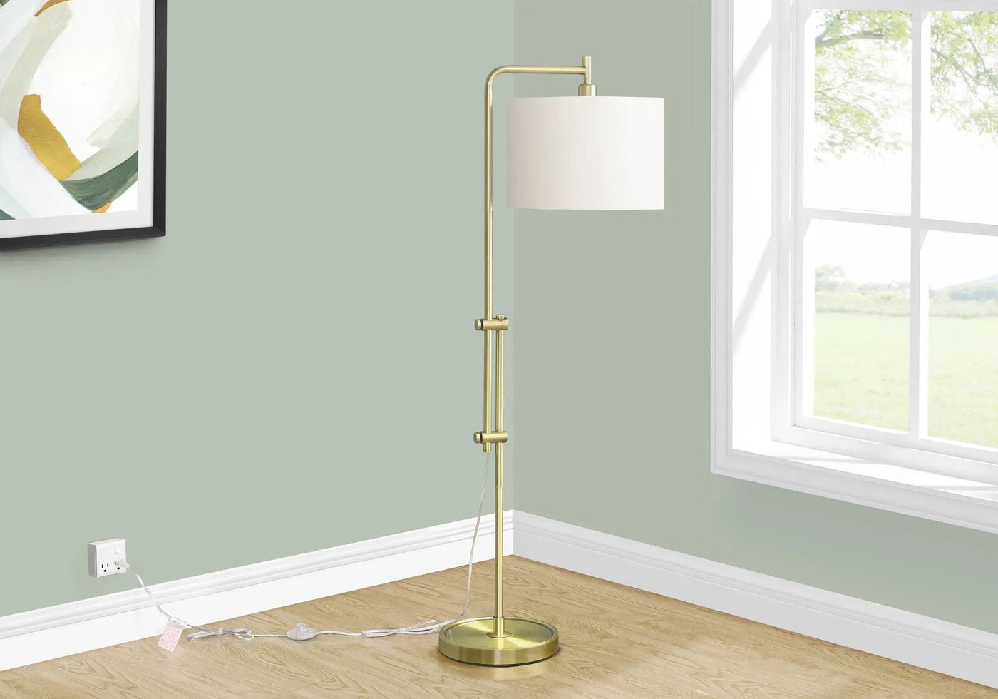 Lighting Metal Floor Lamp by HouseOfZazla