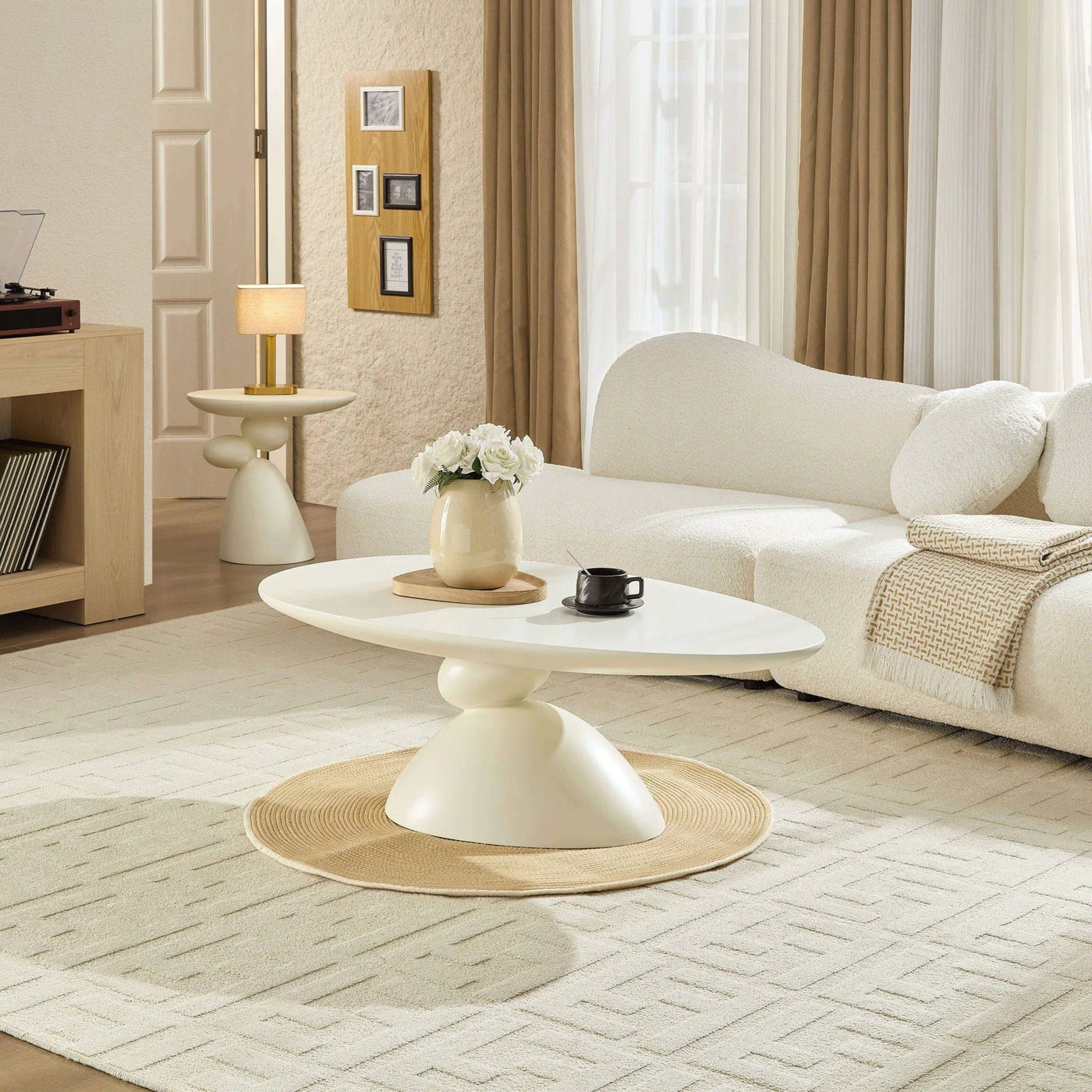 Lucky Stone Shaped Table by Unique Piece Furniture