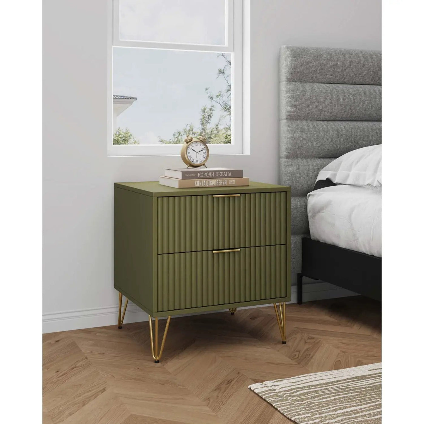 Dumbo - Nightstand With 2 Drawers by HouseOfZazla
