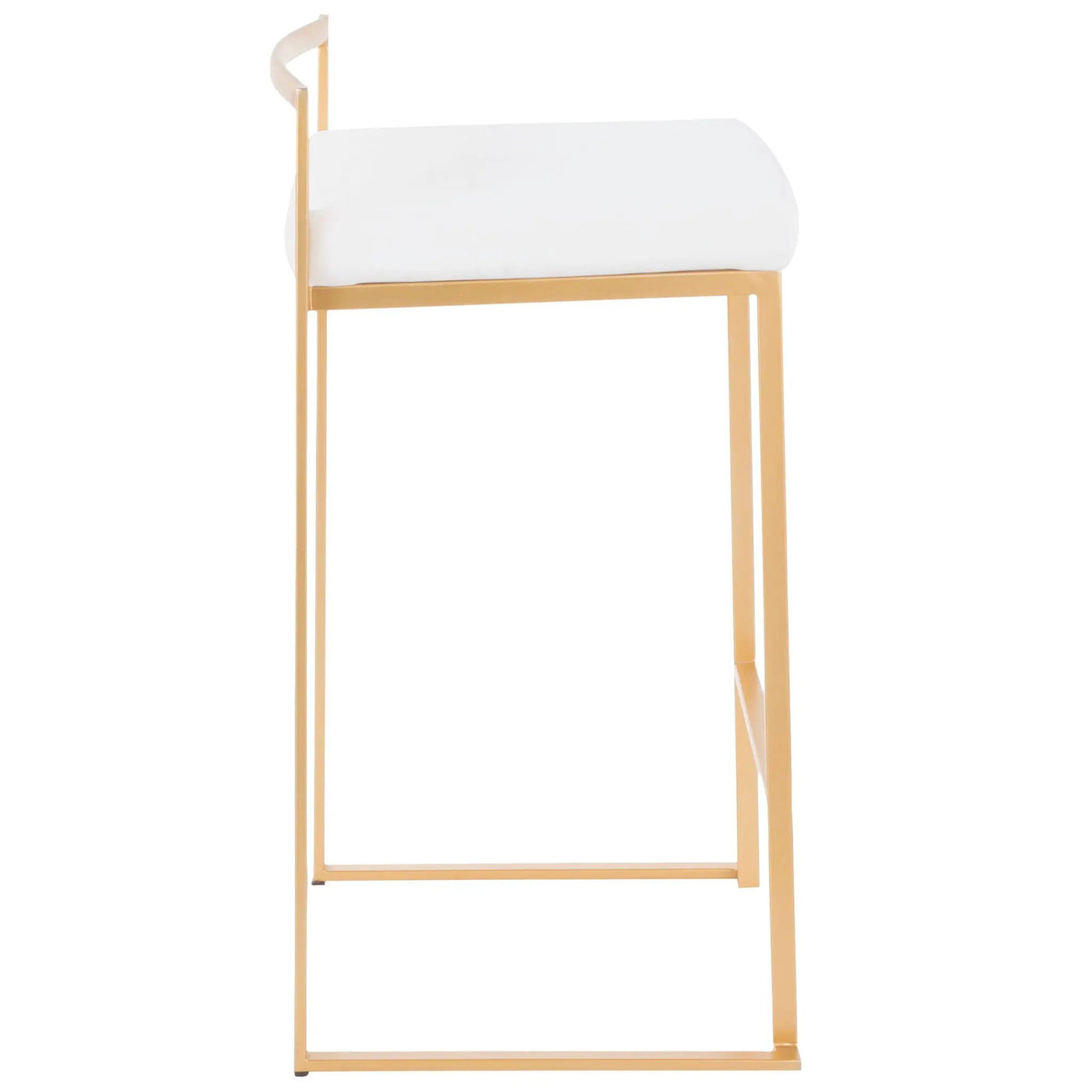 Fuji - Contemporary / Glam Design Counter Stool (Set of 2) by HouseOfZazla