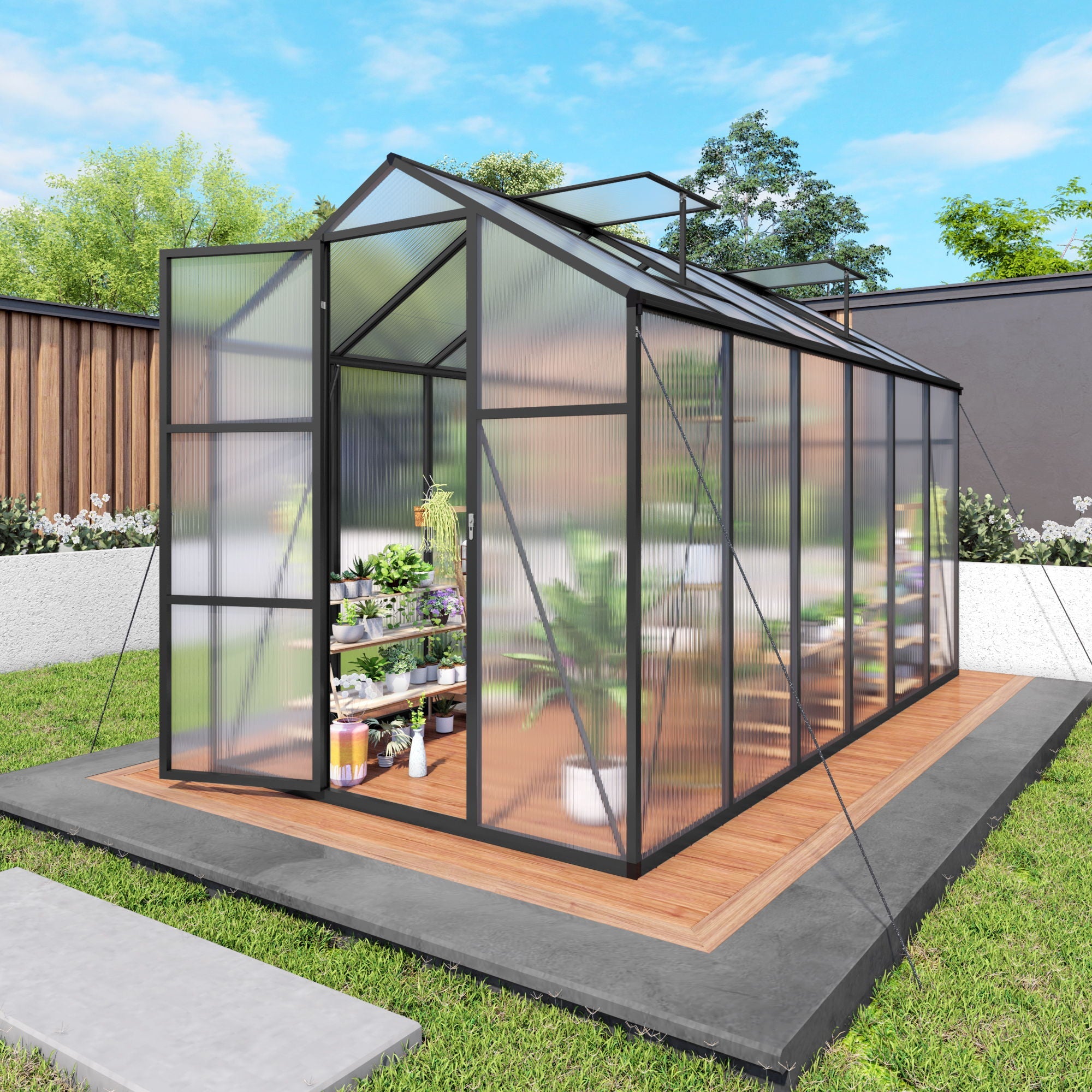 Gain Height Windproof house With Raised Base by HouseOfZazla