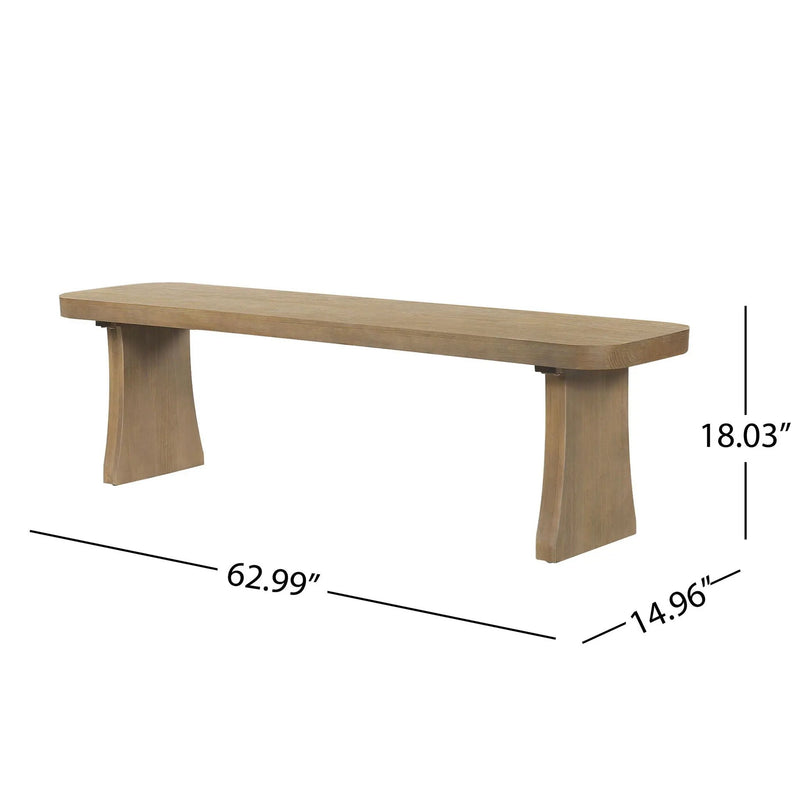 Indoor Dining Bench - Pine by HouseOfZazla