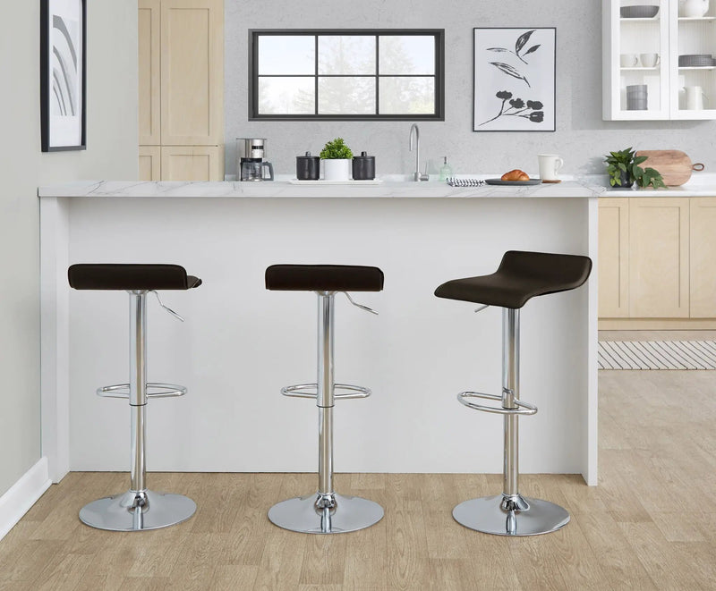 Ale - Contemporary Adjustable Barstool (Set of 2) by Unique Piece Furniture