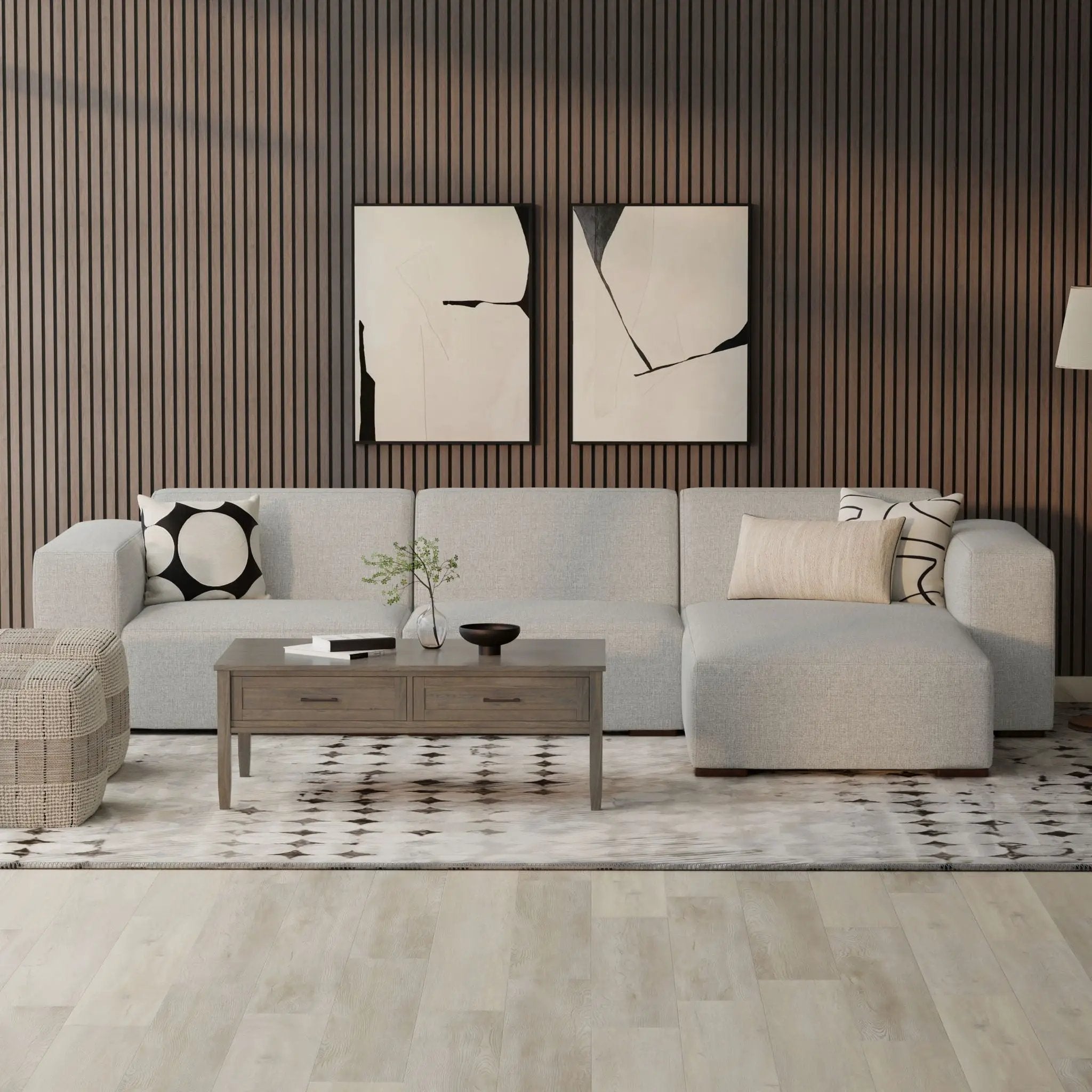Rex - Handcrafted Sectional Sofa by Unique Piece Furniture