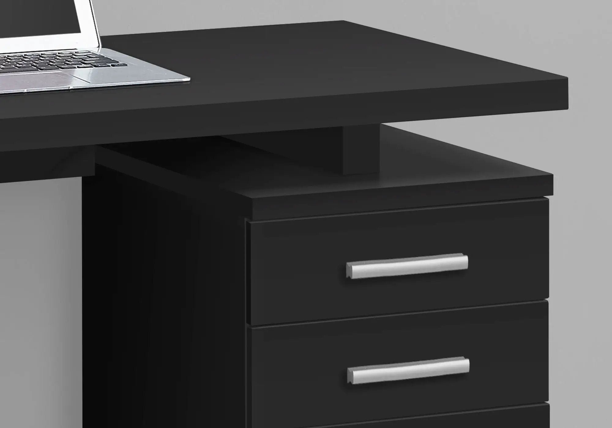 Computer Desk For Home Office Laptop, Left, Right Set - Up, Storage Drawers by Unique Piece Furniture