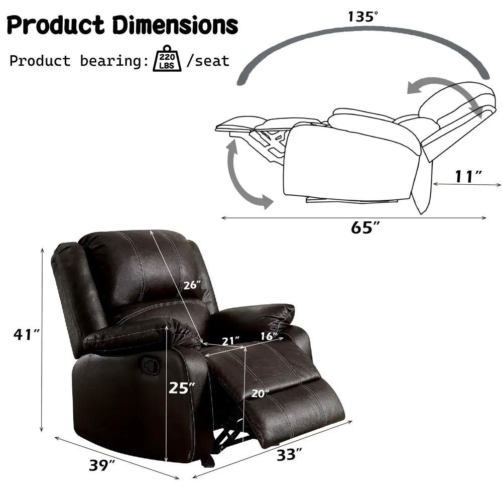 Zuriel - Motion Rocker Recliner by Unique Piece Furniture