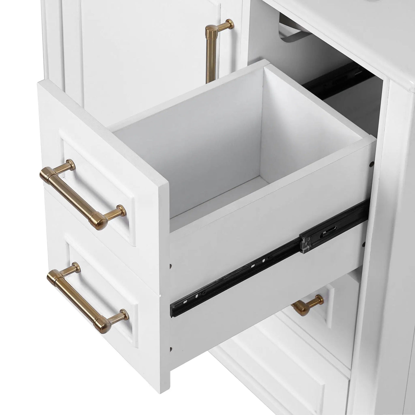 Traditional Bathroom Vanity Set With Soft Close Doors by HouseOfZazla