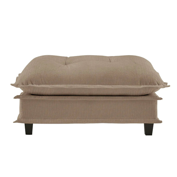 73 Ottoman Chenille - Light Coffee