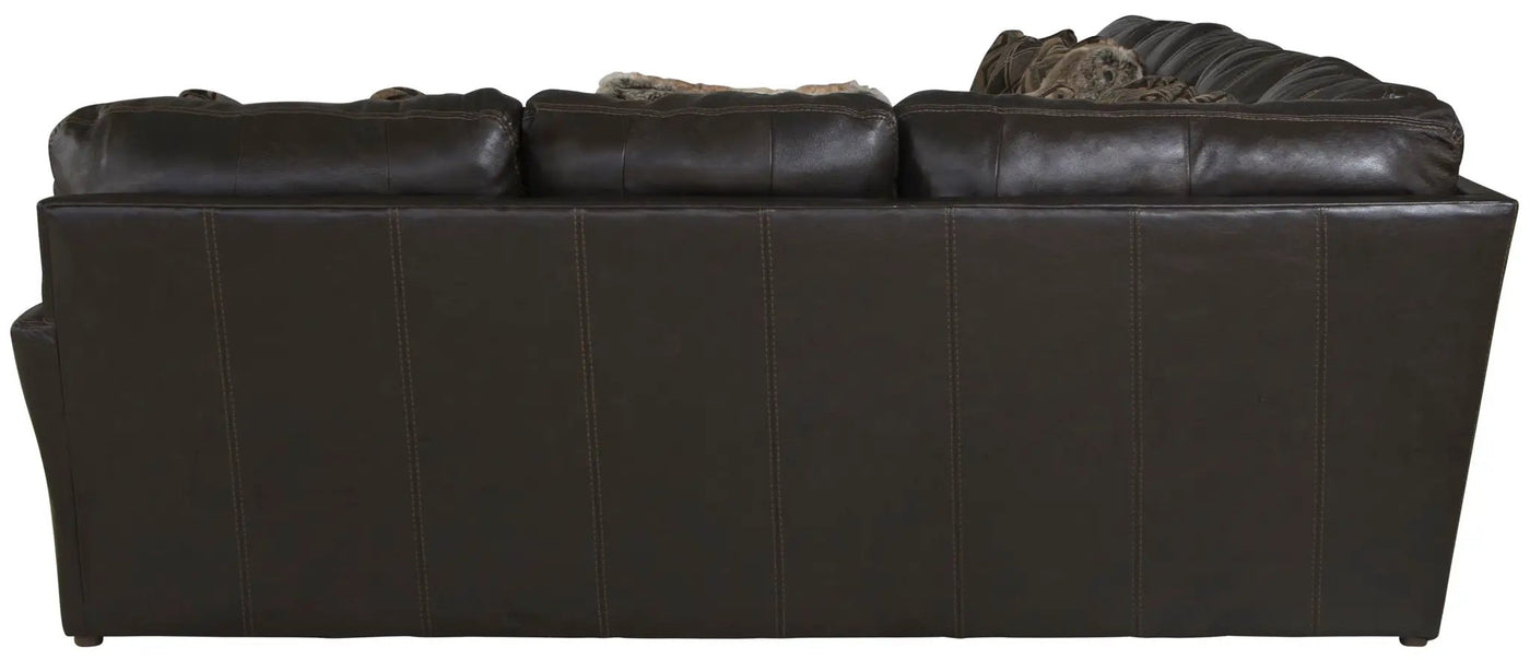 Denali - Italian Leather Match Sectional by Unique Piece Furniture