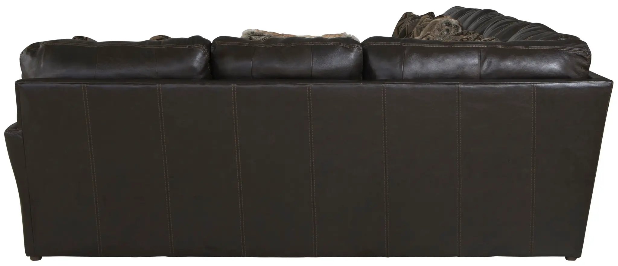 Denali - Italian Leather Match Sectional by Unique Piece Furniture
