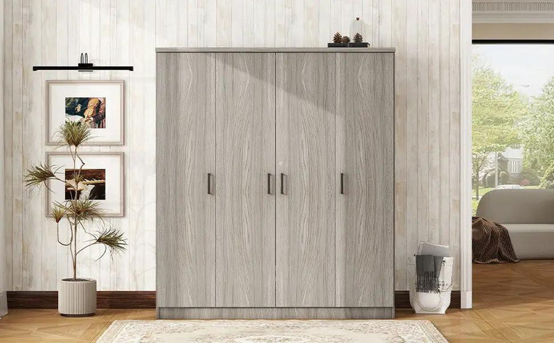 4 Door Wardrobe With 1 Drawer by HouseOfZazla