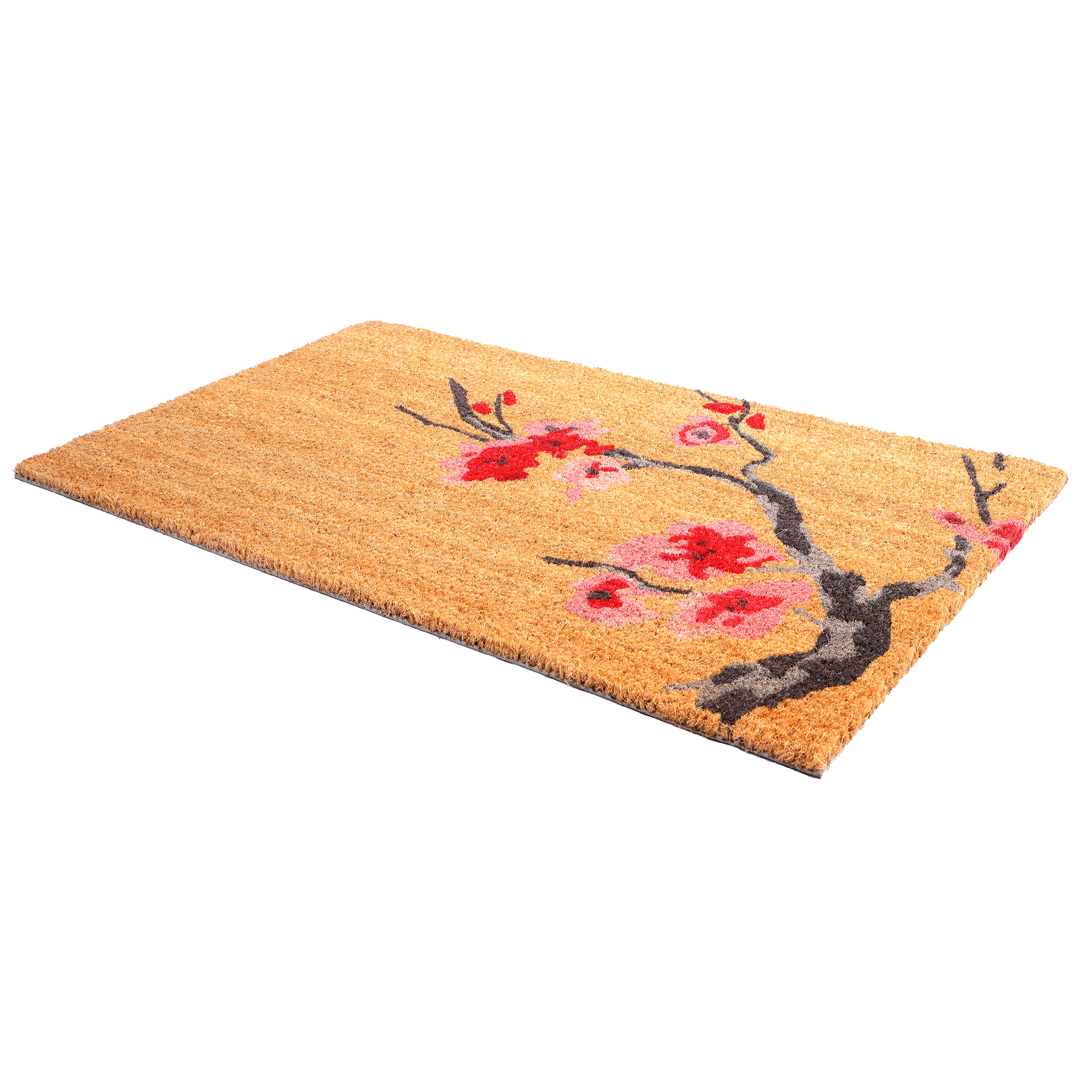 Cherry Branch Doormat, Durable by Fab Habitat