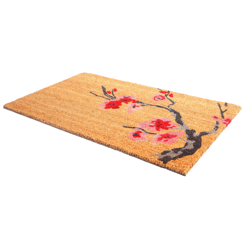 Cherry Branch Doormat, Durable by Fab Habitat