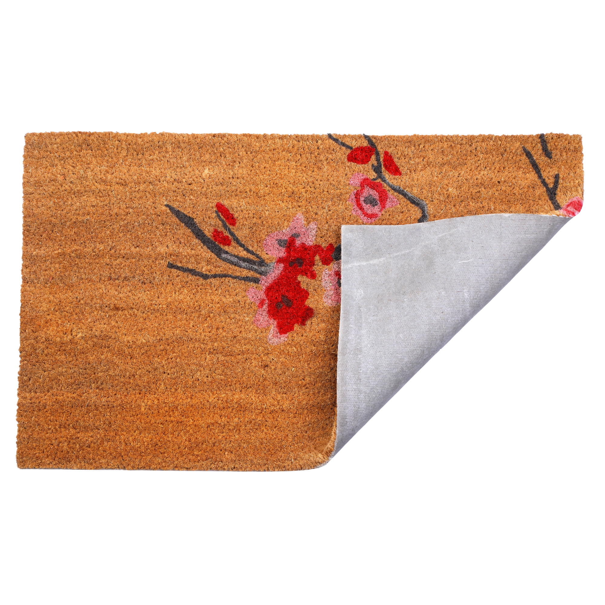 Cherry Branch Doormat, Durable by Fab Habitat