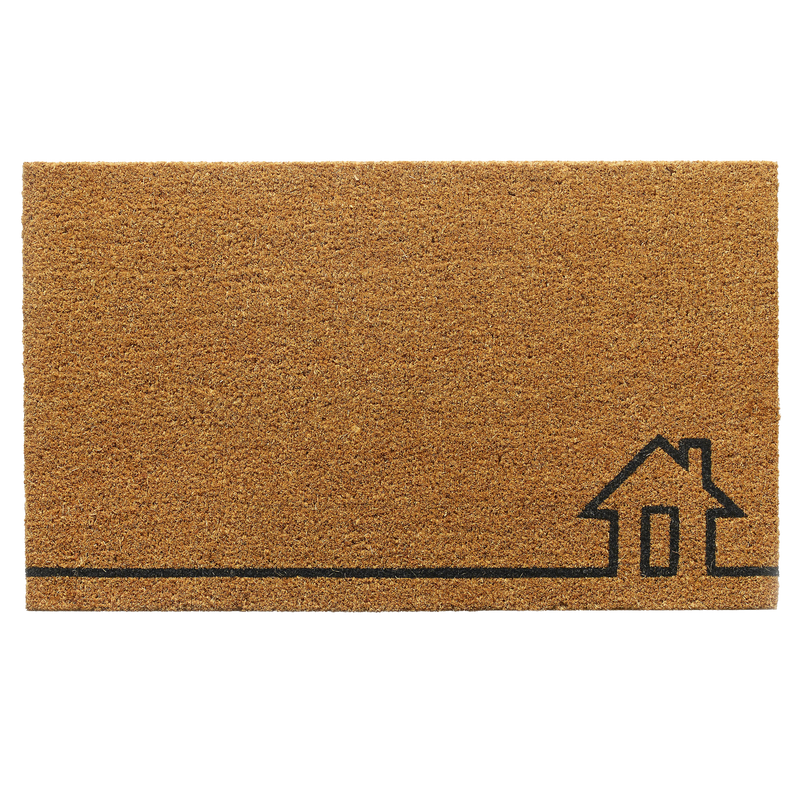 Home View - Natural Coir Doormat by Fab Habitat