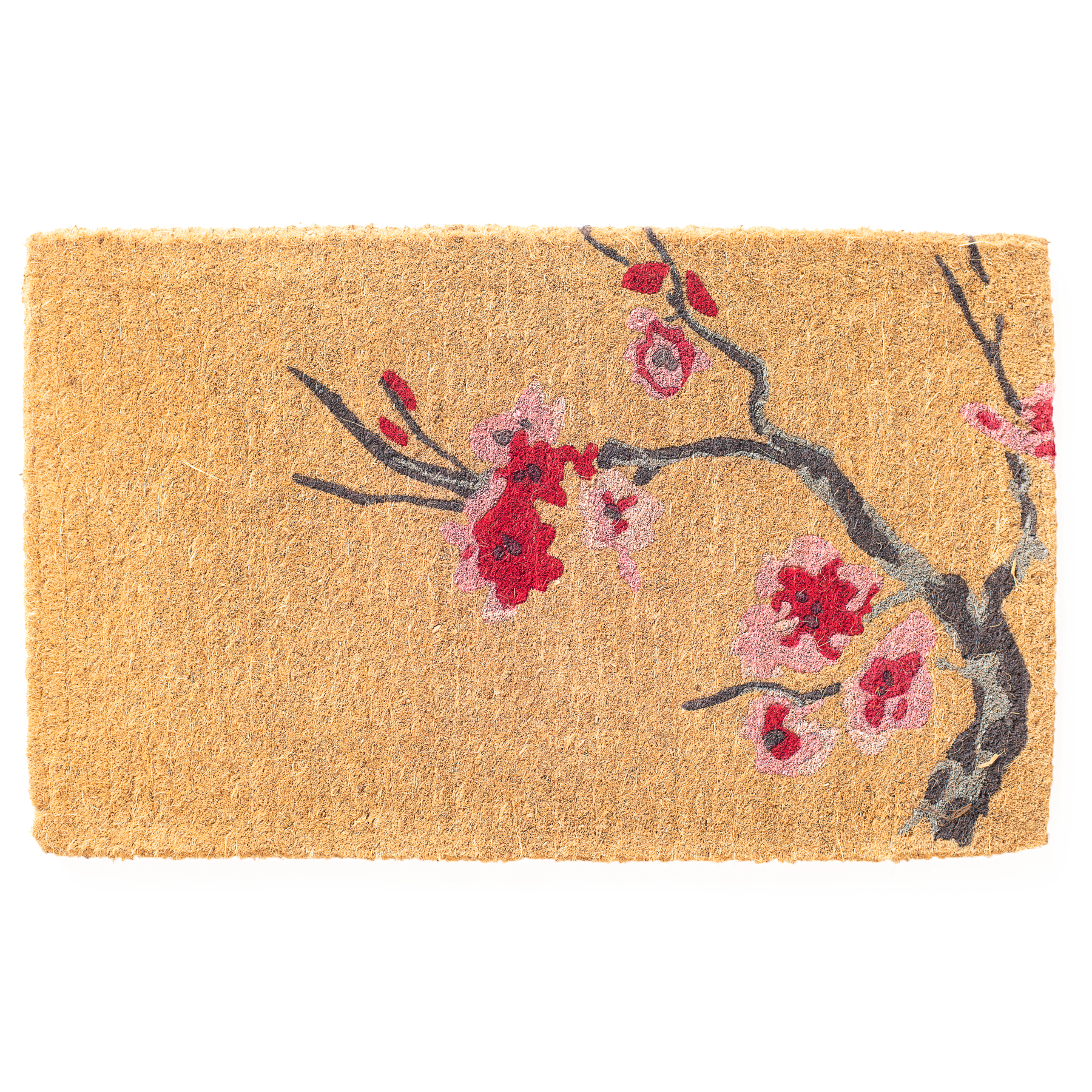 Cherry Branch Doormat, Durable by Fab Habitat