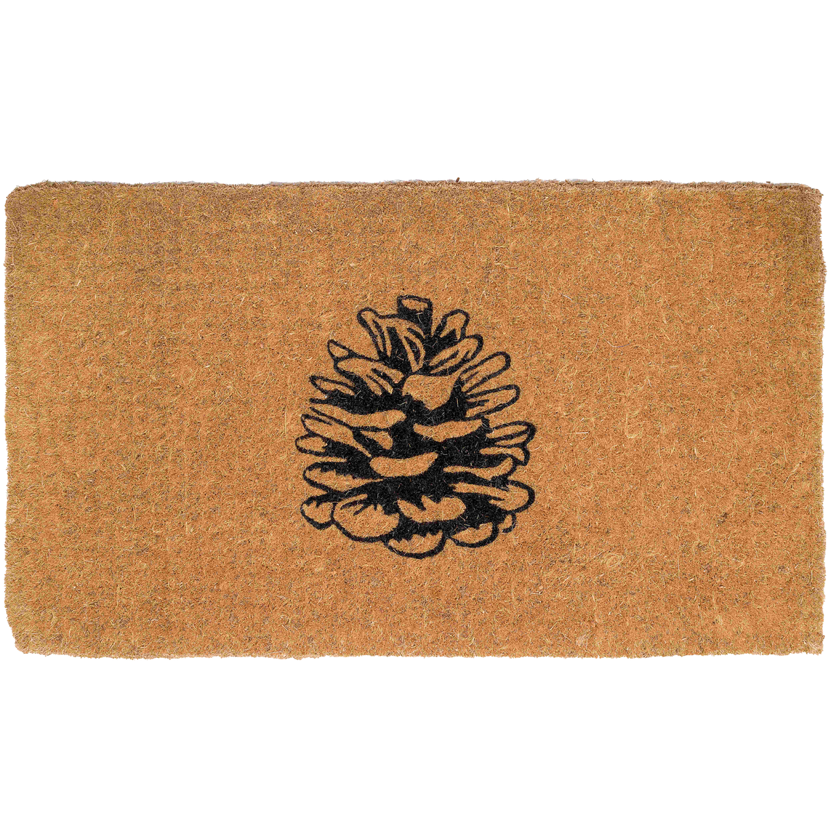 Nature Lover Pine Cone Coir Doormat, photo 2 of 16