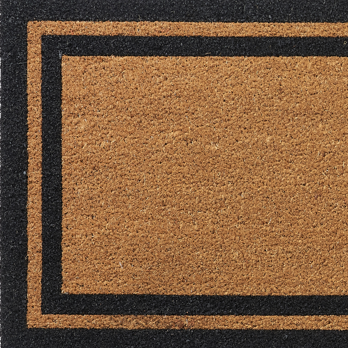 Double Black Border Coir Doormat, photo 10 of 24