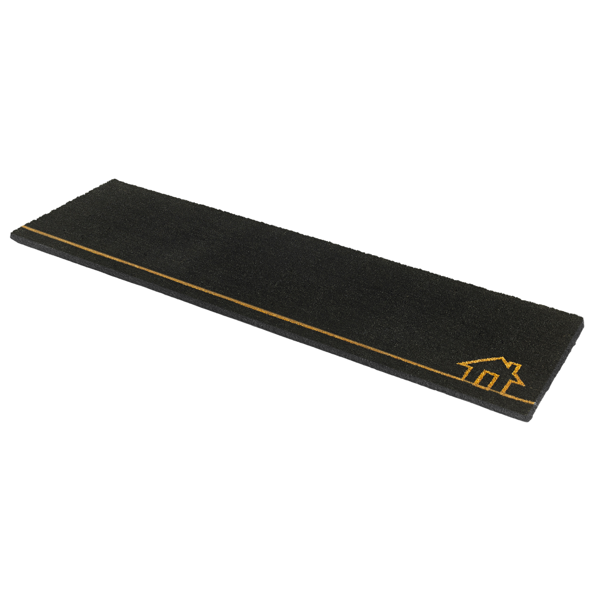 Home View - Black Coir Doormat, photo 8 of 12