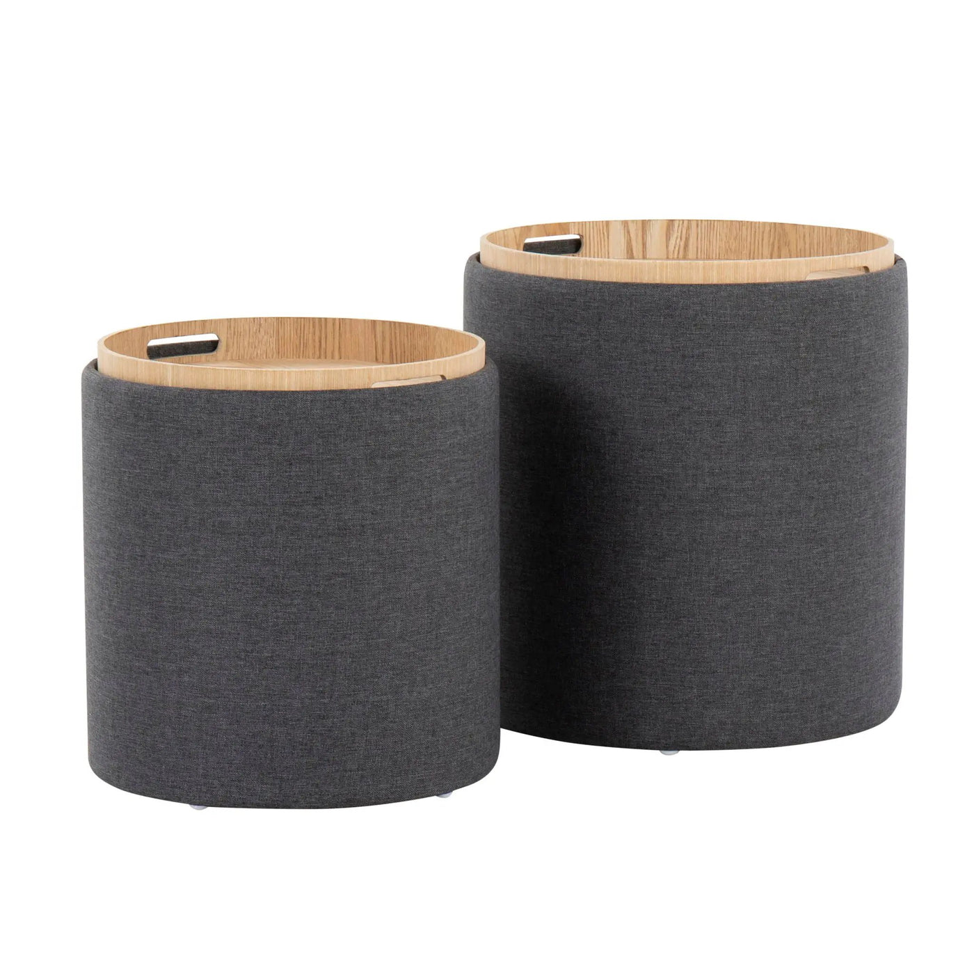 Tray - Contemporary Nesting Ottoman Set by HouseOfZazla