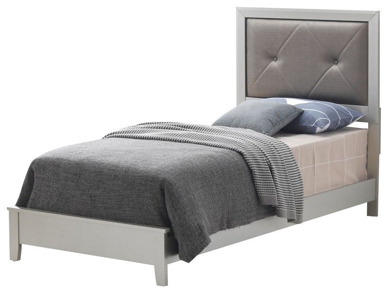 Padded Headboard Bed by HouseOfZazla