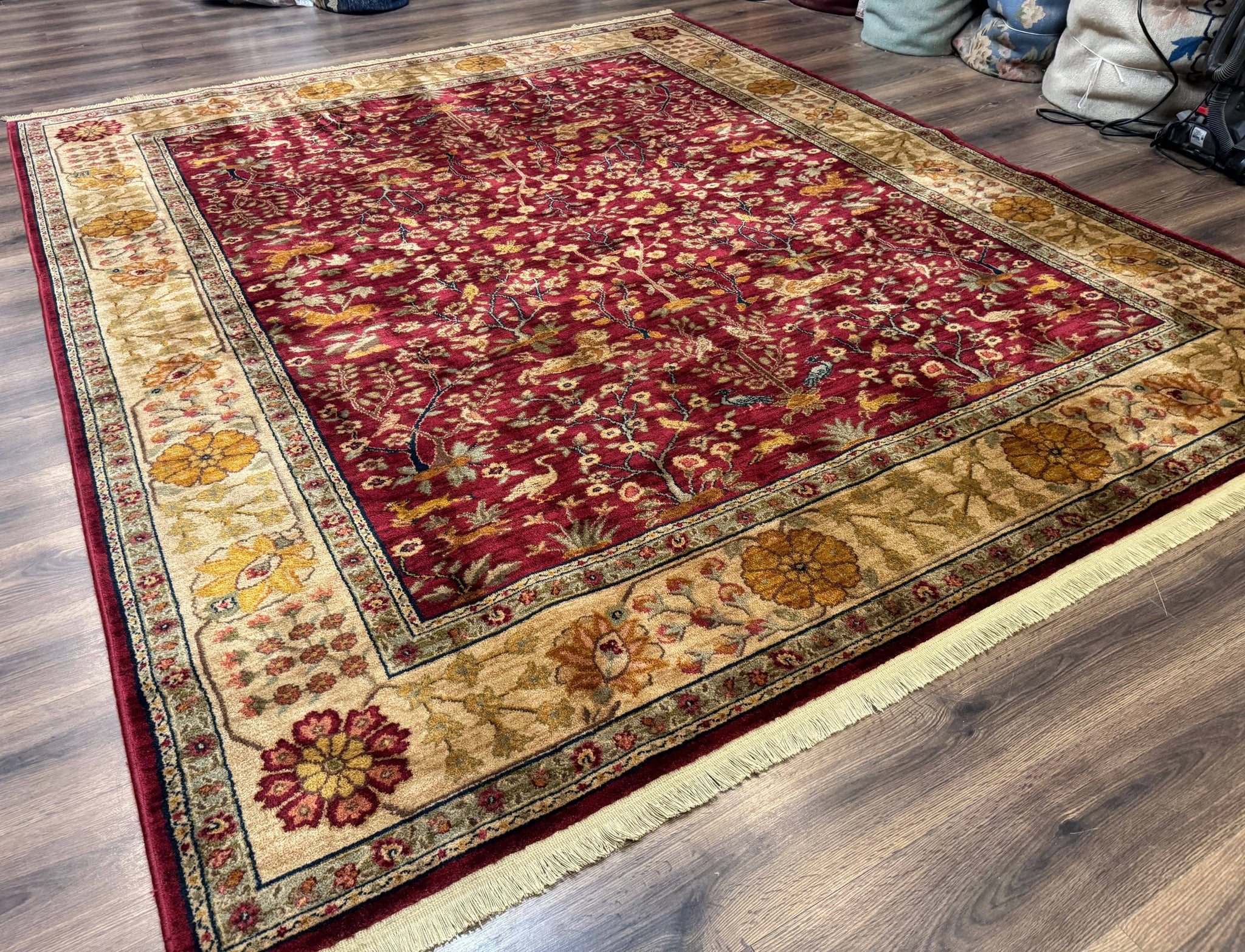Karastan Rug 8.8 x 10, Antique Legends Emperor's Hunt 2200-204, Wool Vintage Discontinued Karastan by Jewel Rugs