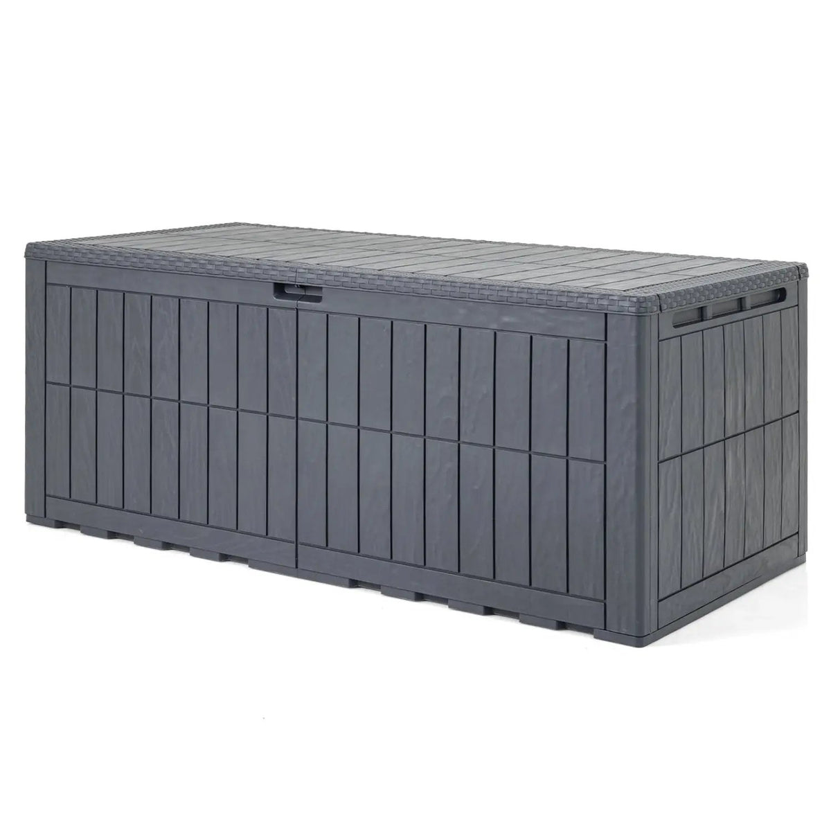 180 Gal Outdoor Deck Box All-Weather Lockable Storage Bin with Lid and Handles, photo 5 of 6