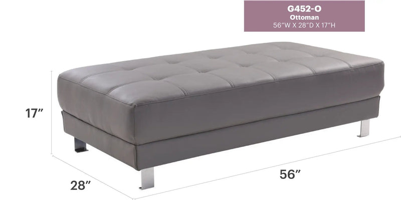 Contemporary Ottoman For Living Rooms by Unique Piece Furniture