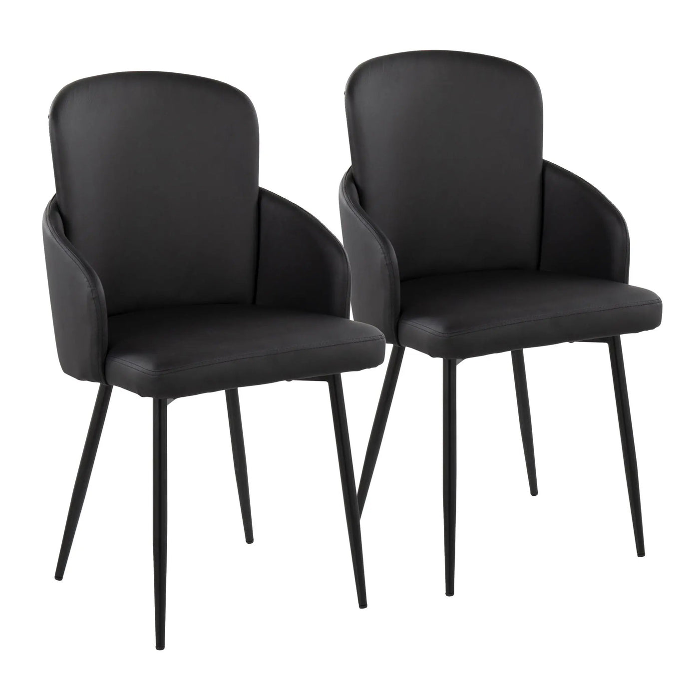 Dahlia - Contemporary Elegant Design Dining Chair (Set of 2) by HouseOfZazla