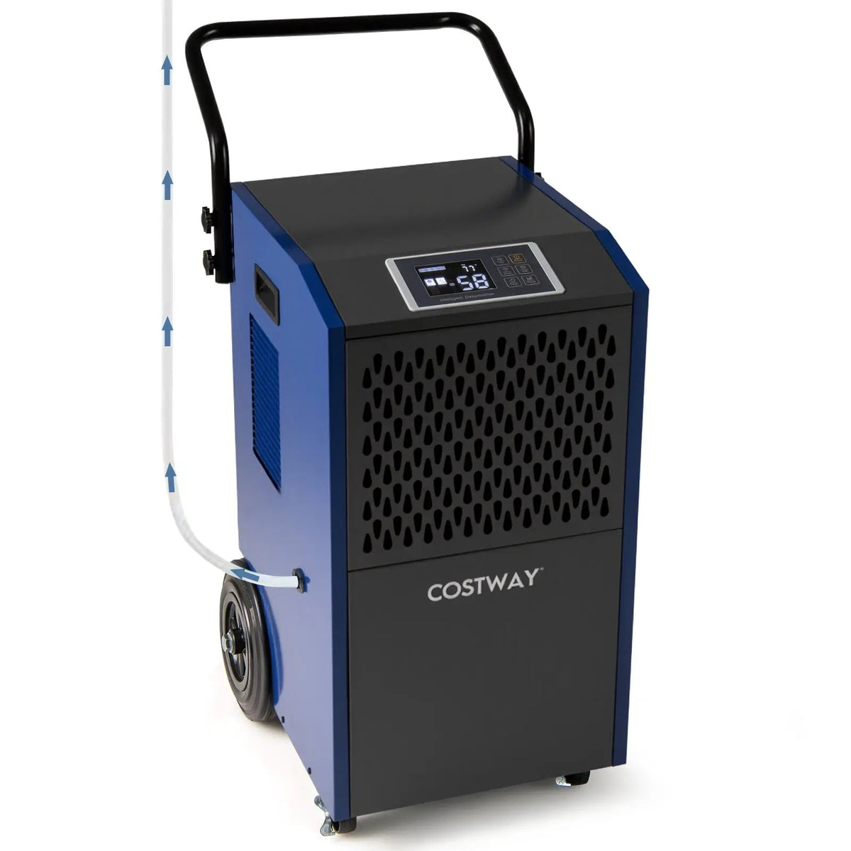 154 Pints Commercial Dehumidifier with Pump and Drain Hoses, photo 12 of 16