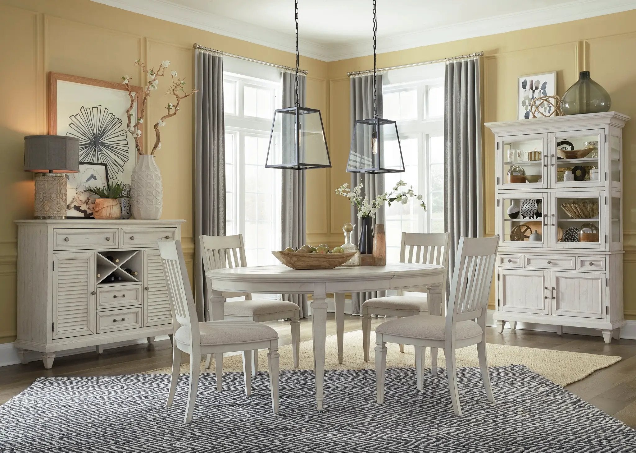 Newport - Server - Alabaster by Unique Piece Furniture