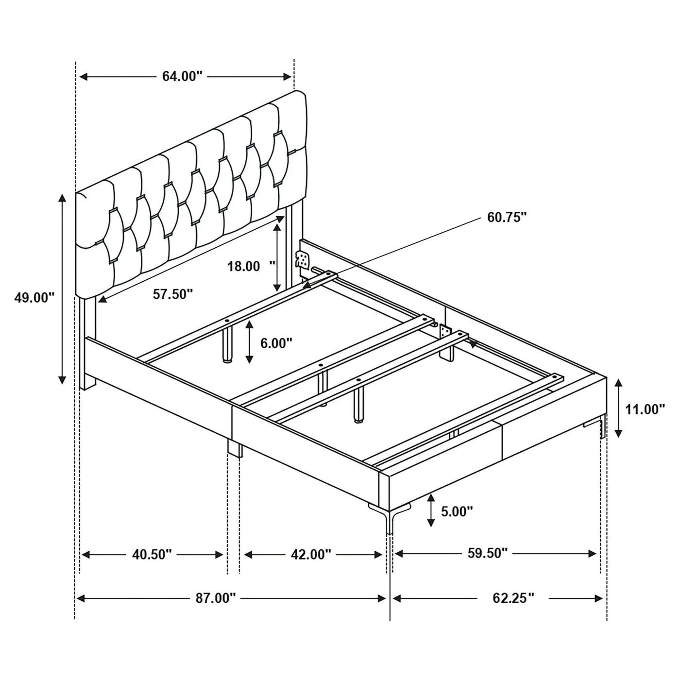 James - Panel Bed by HouseOfZazla
