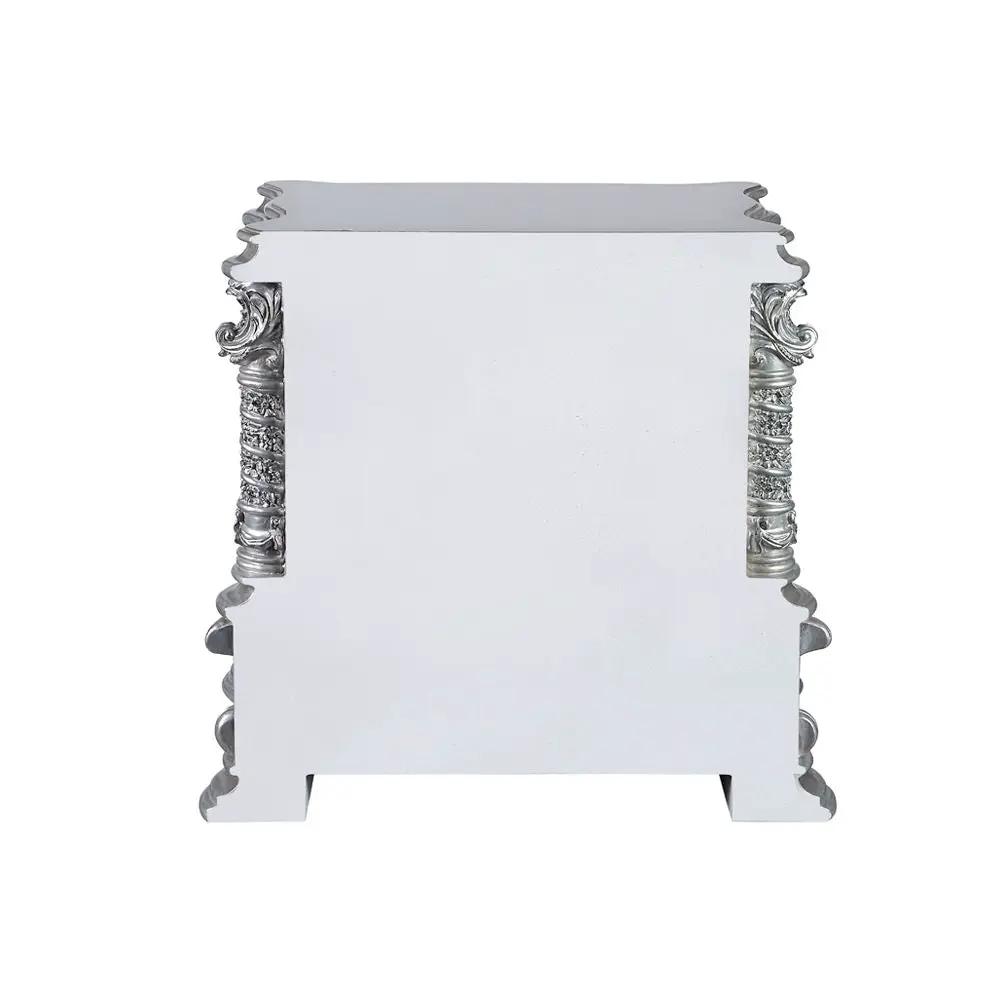 Valkyrie - Nightstand - Antique Platinum by Unique Piece Furniture