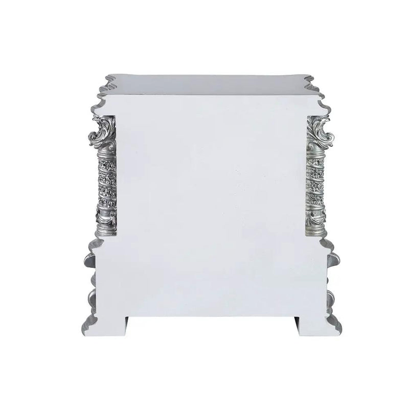Valkyrie - Nightstand - Antique Platinum by Unique Piece Furniture