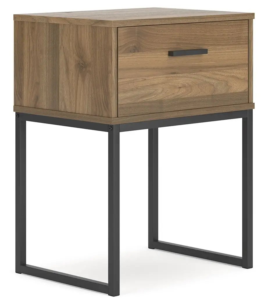 Deanlow - One Drawer Night Stand - Honey by Unique Piece Furniture