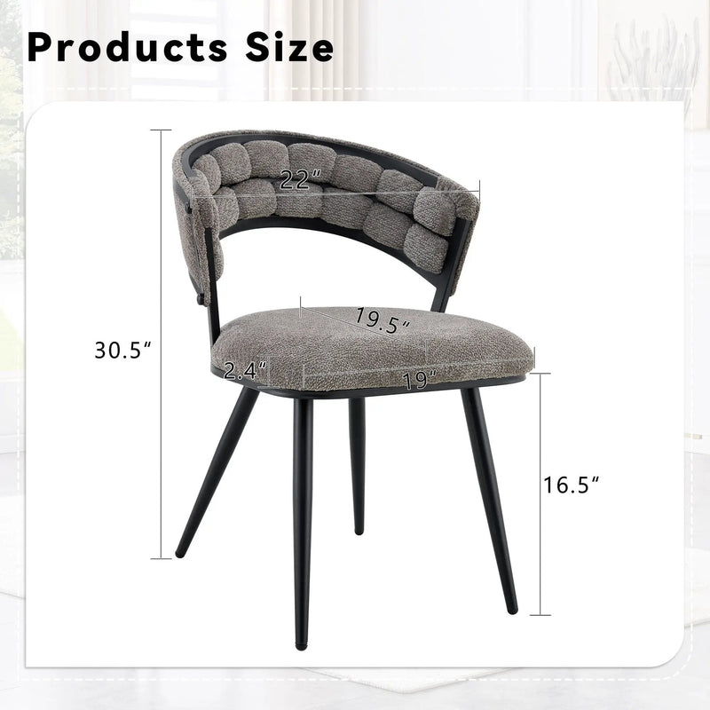 Dining Chairs For Dining Room & Kitchen (Set of 2) by Unique Piece Furniture