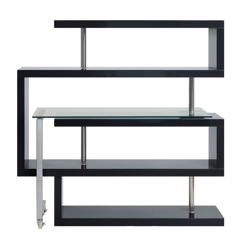 Buck II - Writing Desk With Bookshelf by Unique Piece Furniture