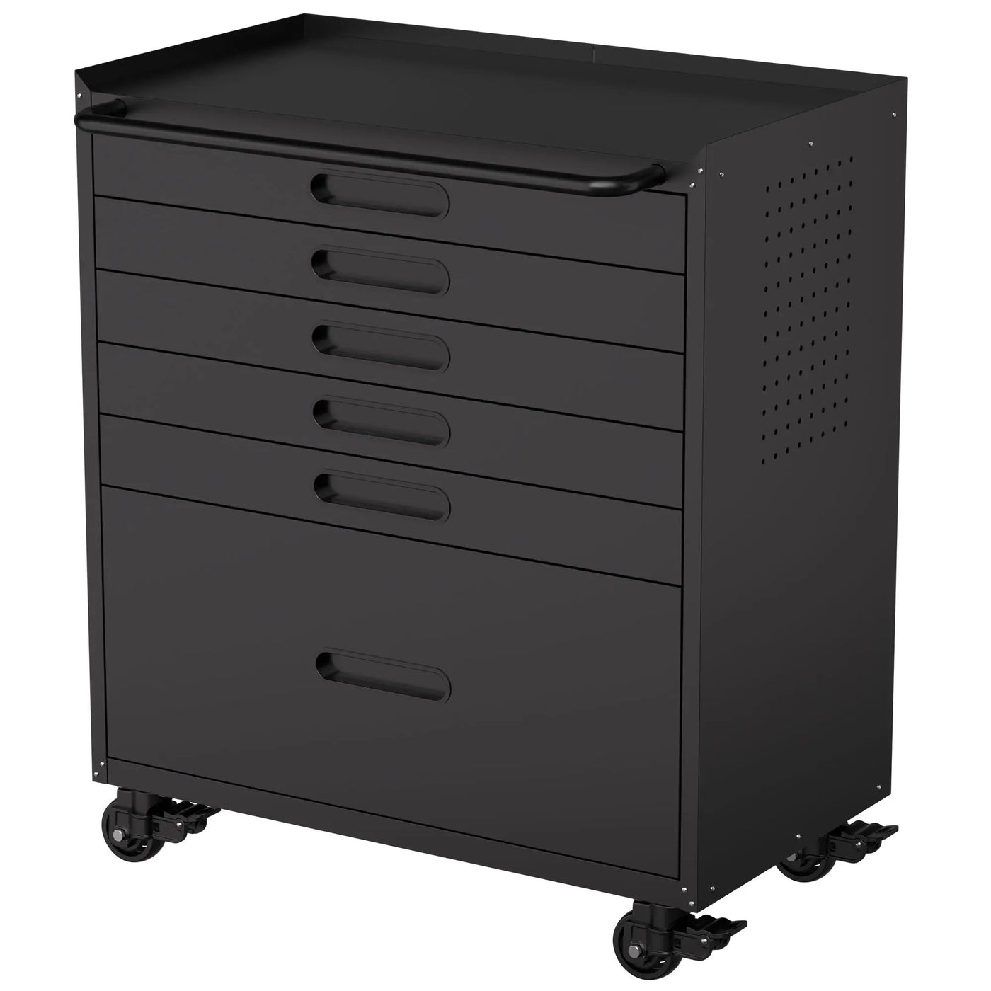 Rolling Tool Cabinet Heavy Duty Garage Storage With Lockable Doors by HouseOfZazla