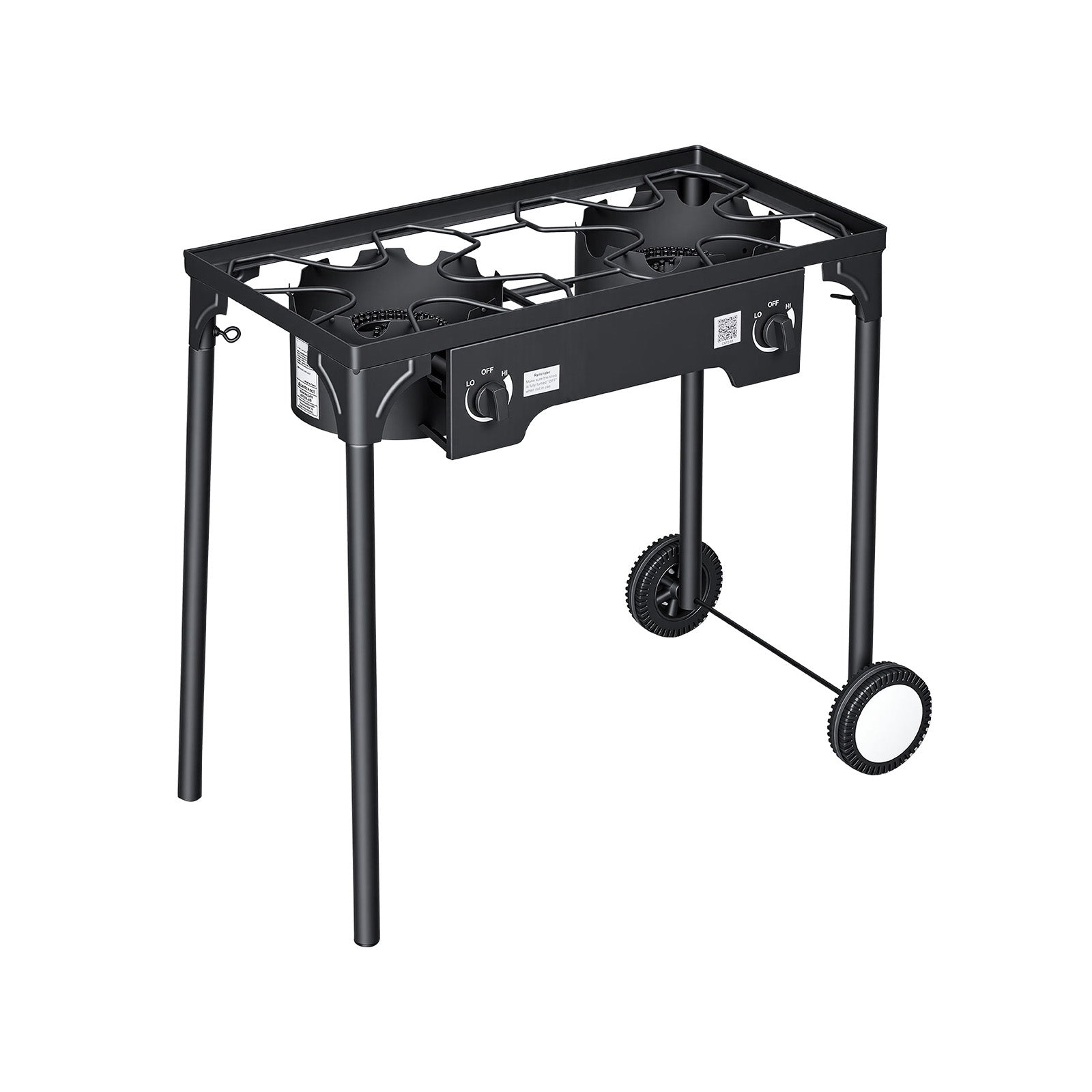 2 Burner Outdoor Propane Gas Stove, 150,000 BTU by HouseOfZazla