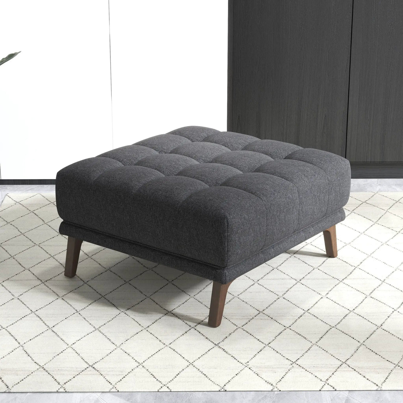 Addison - Square Upholstered Ottoman by Unique Piece Furniture