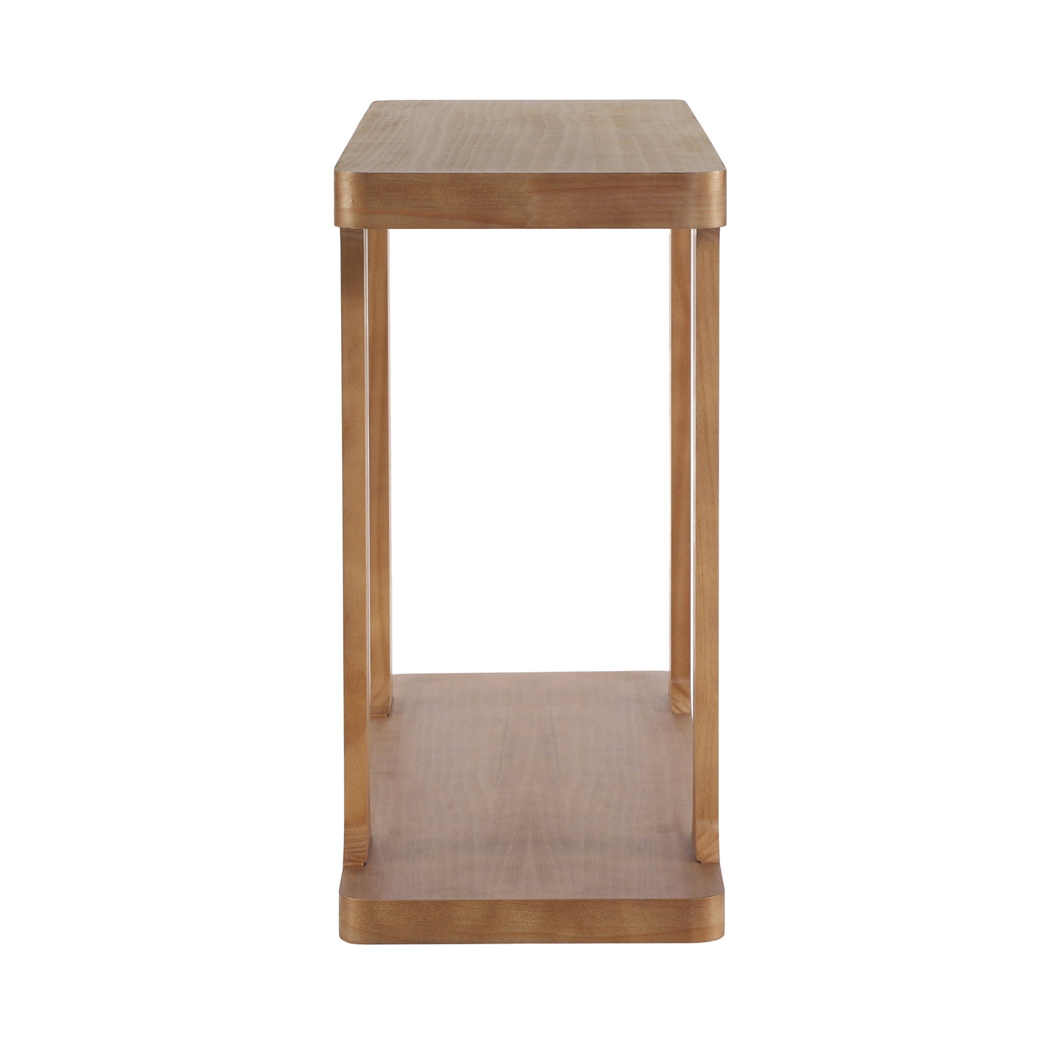 Console Table & Bottom Shelf - Walnut by HouseOfZazla