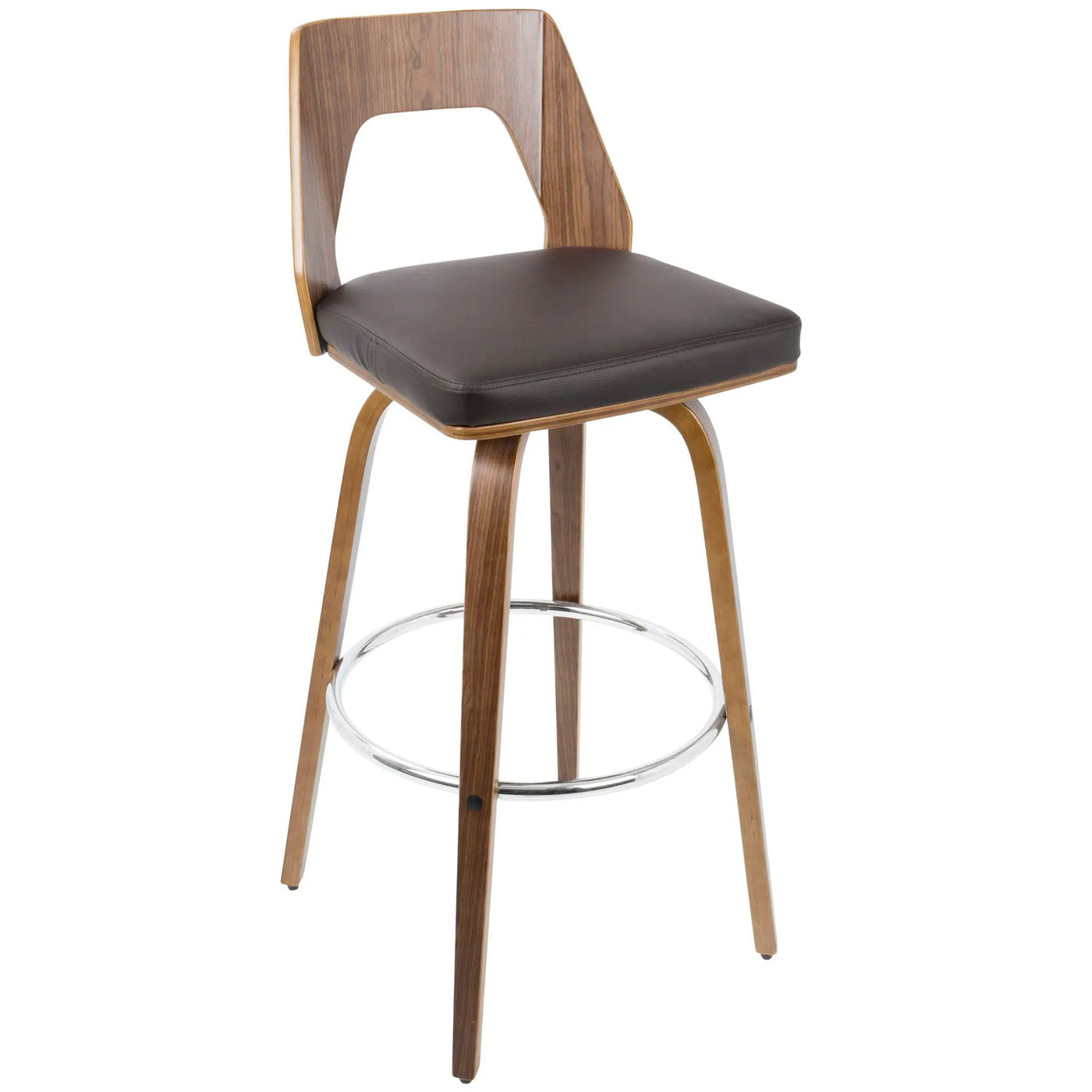 Trilogy - Mid Century Modern Barstool (Set of 2) by HouseOfZazla