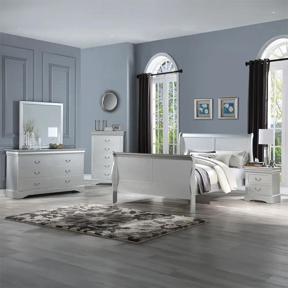 Louis Philippe III - Bed (FB 34"H) by Unique Piece Furniture