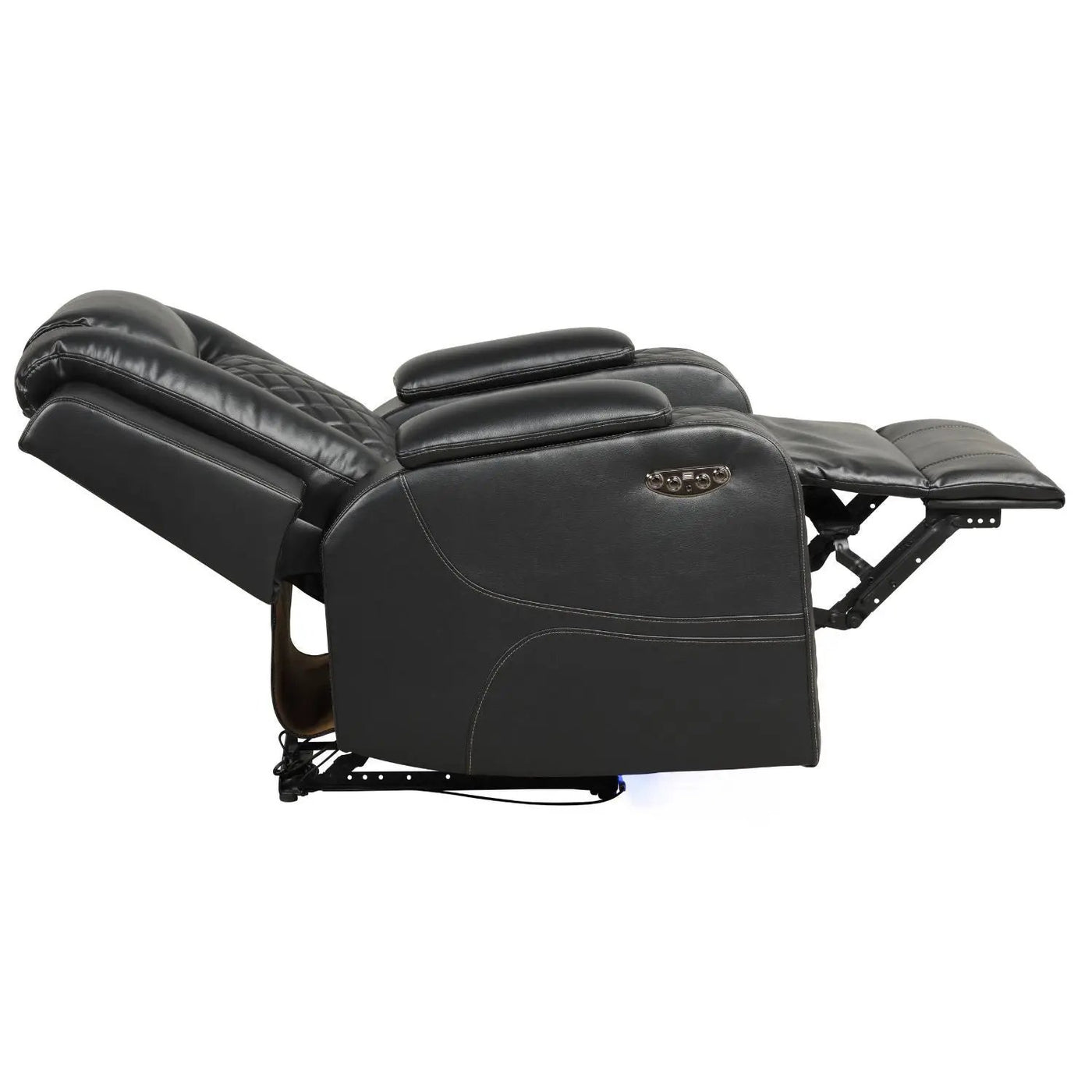 Benz - LED & Power Recliner Chair With Adjustable Headrest by Unique Piece Furniture