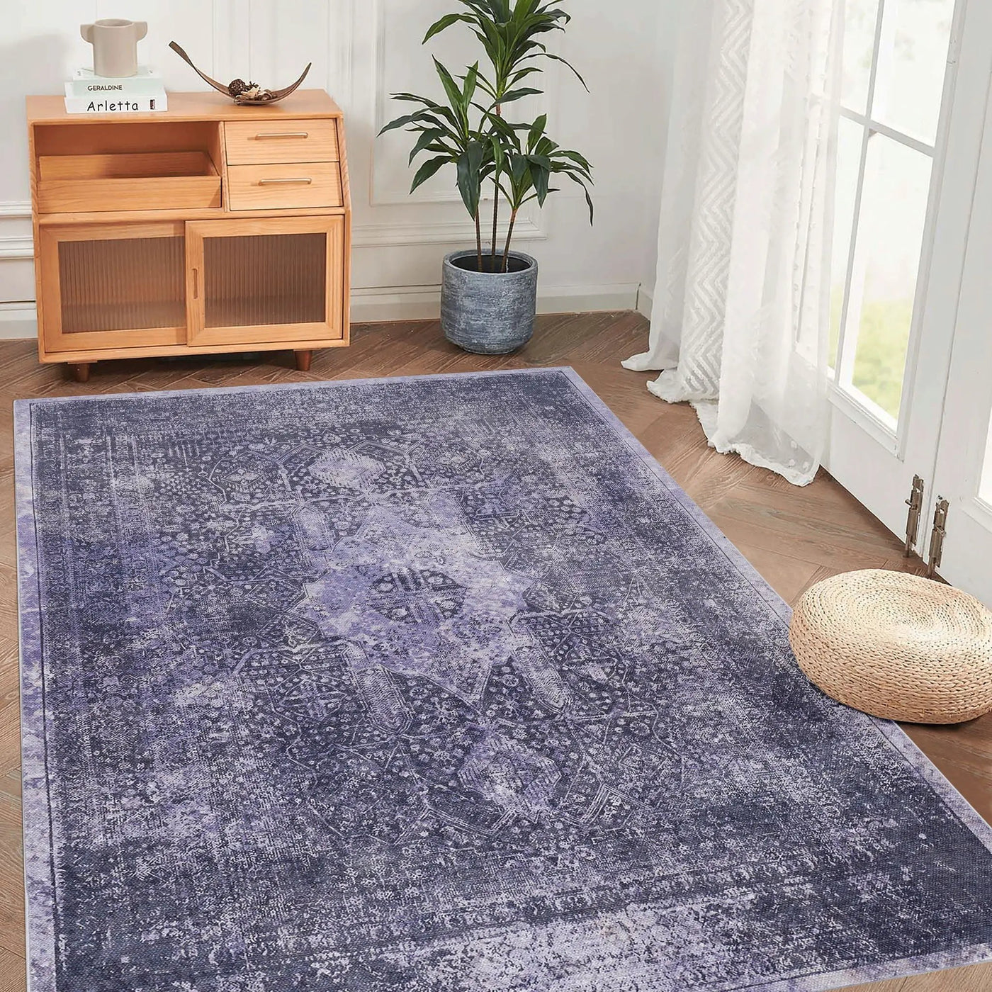Maval - Washable Area Rug by HouseOfZazla