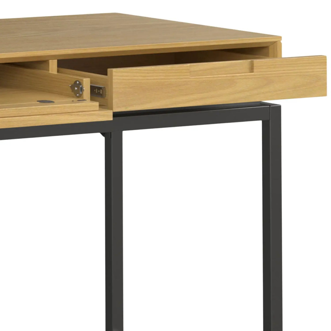 Banting - Mid Century Handcrafted Wide Desk by Unique Piece Furniture